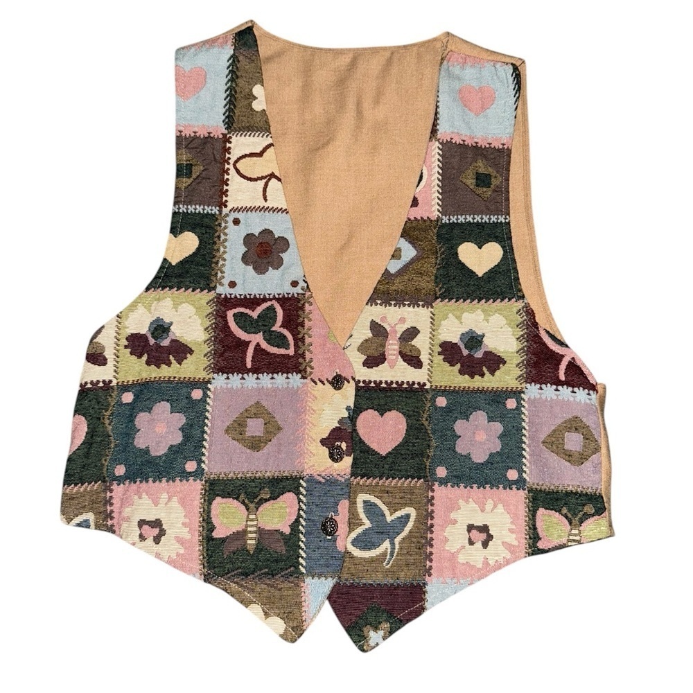 Colorful Patchwork Vest